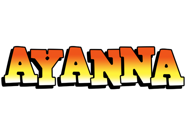 Ayanna sunset logo