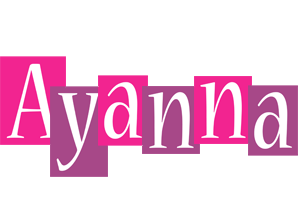 Ayanna whine logo