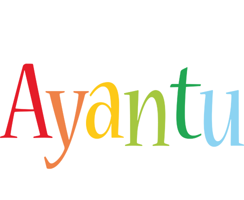 Ayantu birthday logo