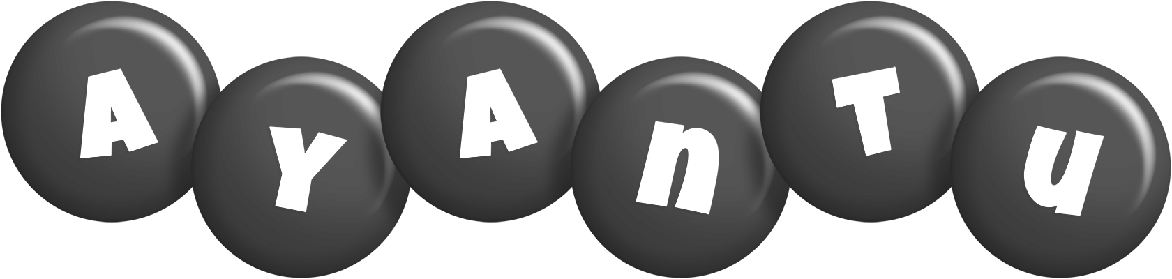Ayantu candy-black logo
