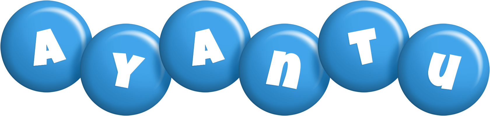 Ayantu candy-blue logo
