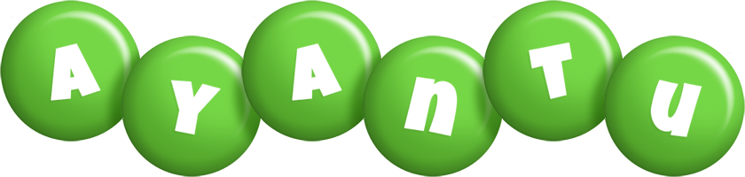 Ayantu candy-green logo