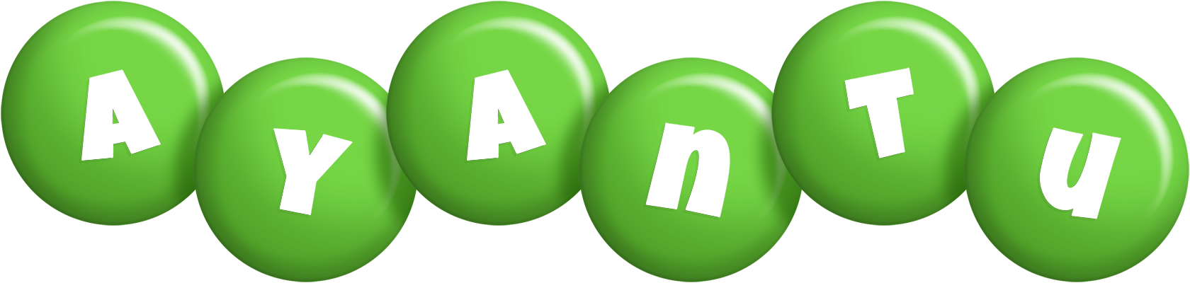Ayantu candy-green logo