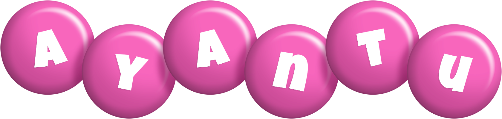 Ayantu candy-pink logo