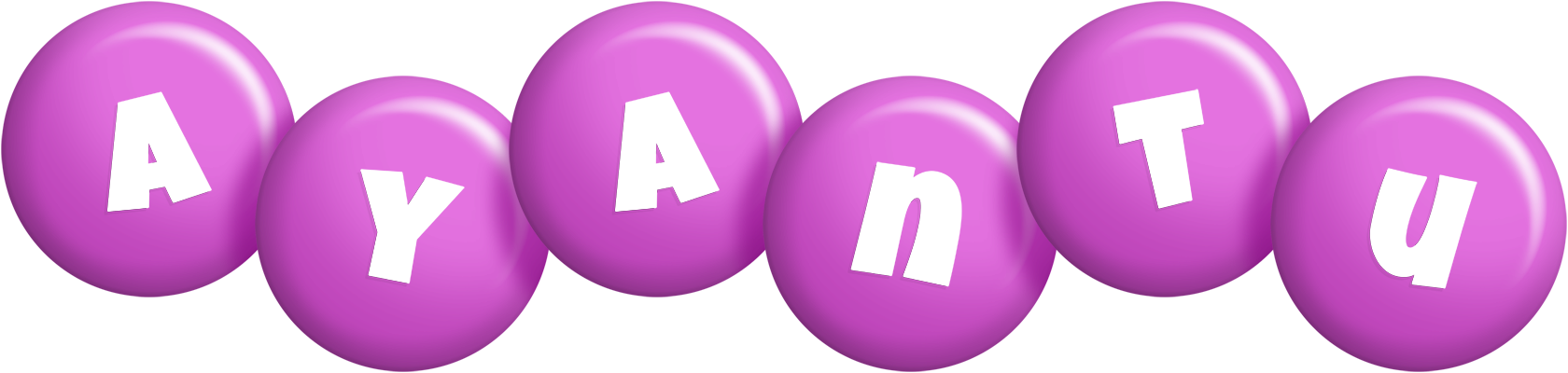 Ayantu candy-purple logo