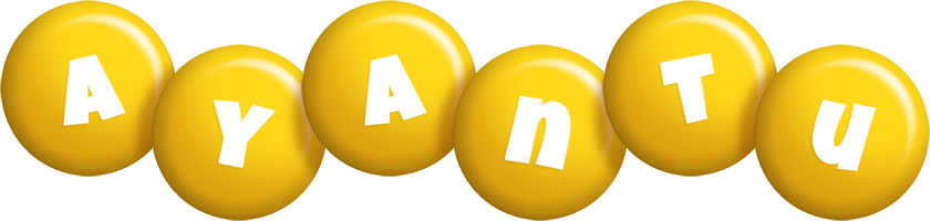 Ayantu candy-yellow logo