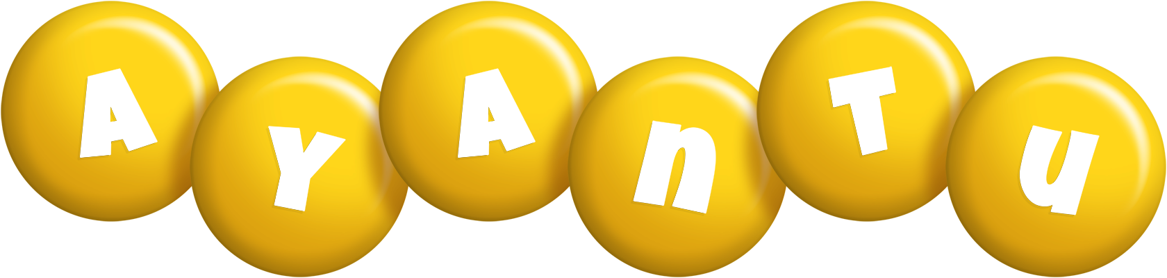 Ayantu candy-yellow logo