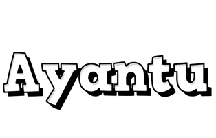 Ayantu snowing logo