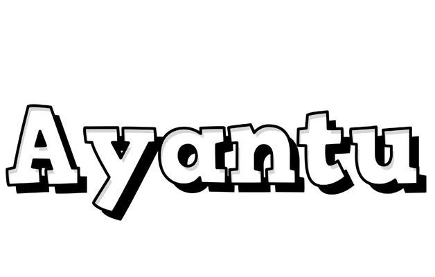 Ayantu snowing logo