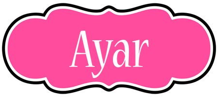 Ayar invitation logo