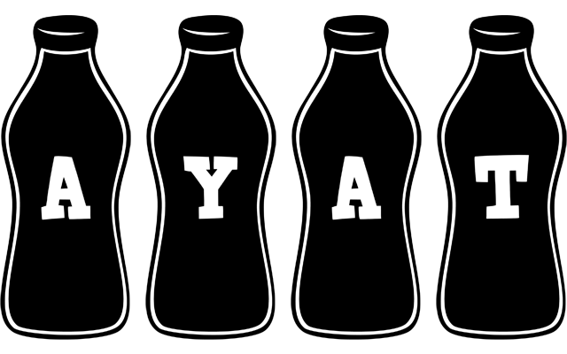 Ayat bottle logo