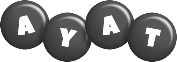 Ayat candy-black logo