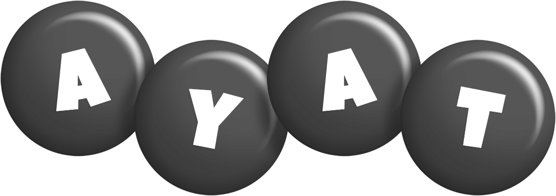 Ayat candy-black logo