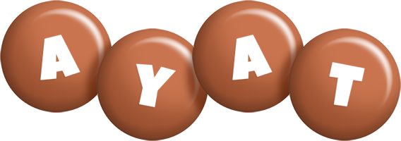 Ayat candy-brown logo