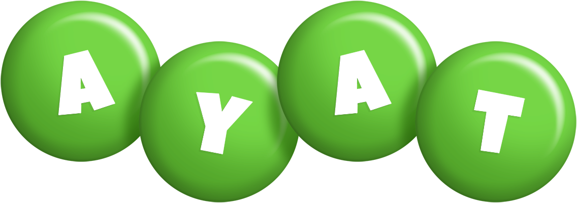 Ayat candy-green logo
