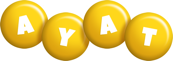 Ayat candy-yellow logo