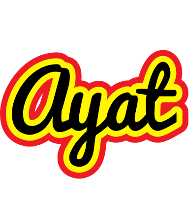 Ayat flaming logo