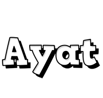 Ayat snowing logo
