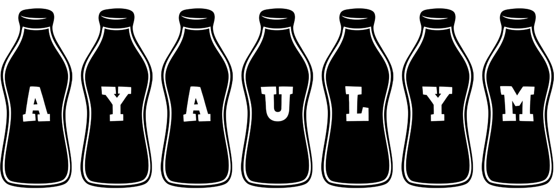 Ayaulym bottle logo
