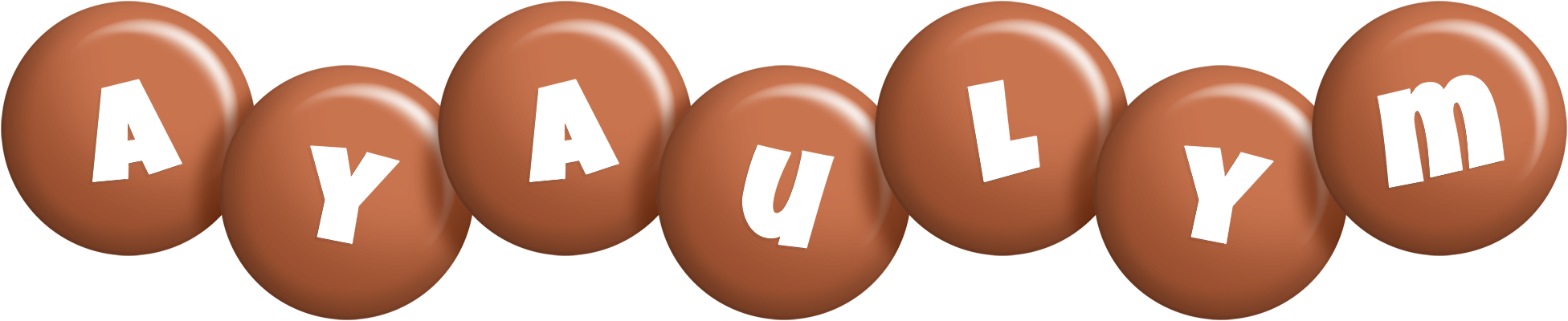 Ayaulym candy-brown logo