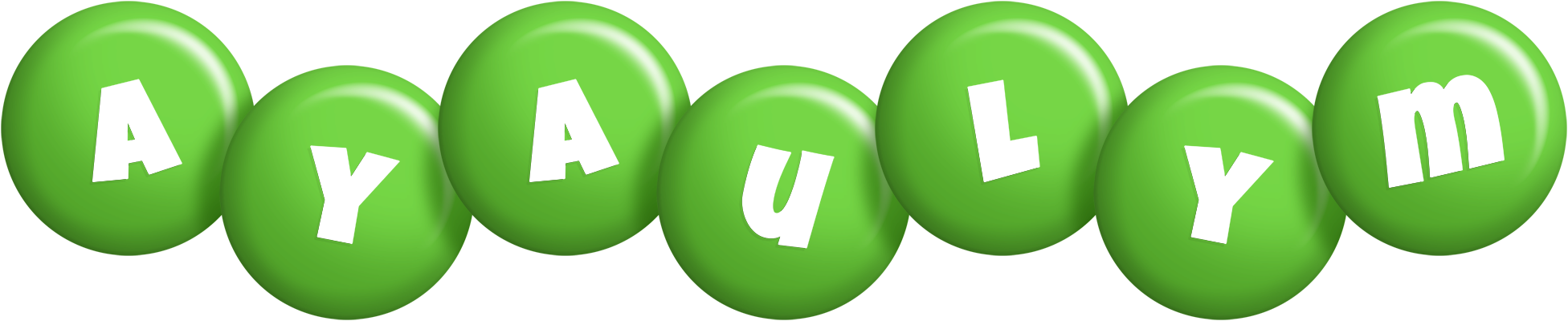 Ayaulym candy-green logo