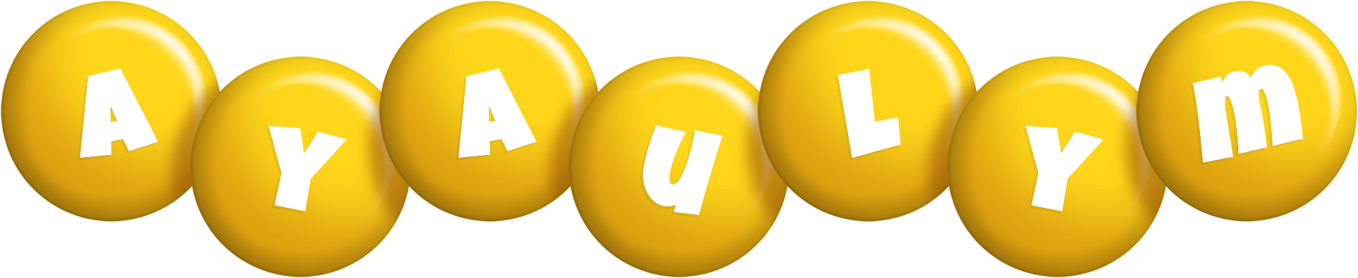Ayaulym candy-yellow logo
