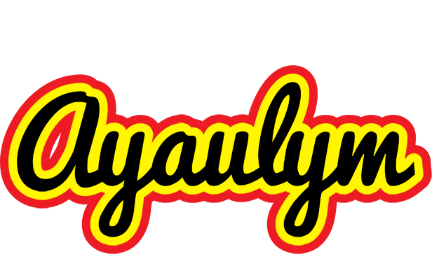 Ayaulym flaming logo