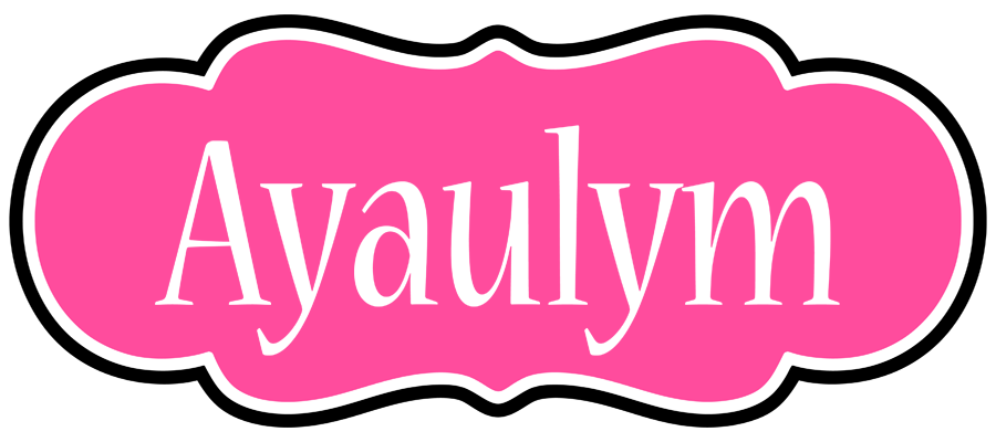 Ayaulym invitation logo