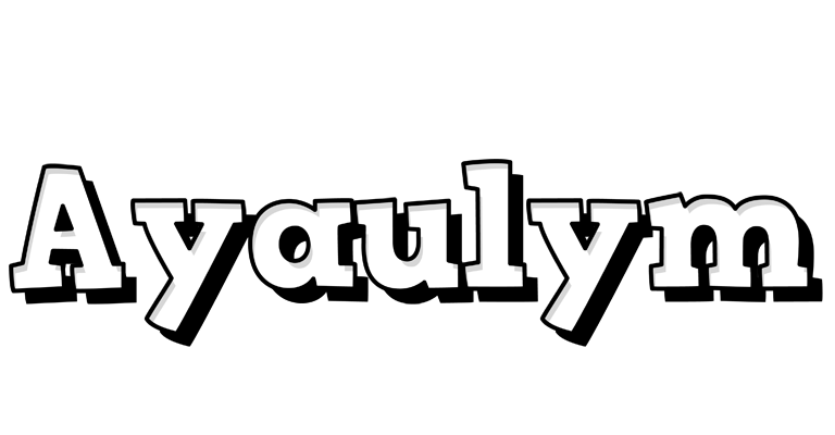 Ayaulym snowing logo