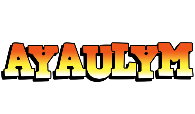 Ayaulym sunset logo