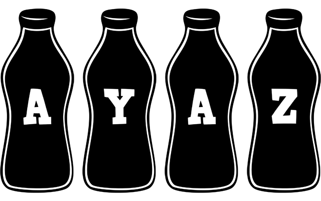 Ayaz bottle logo