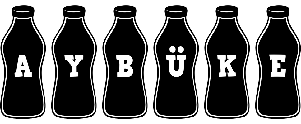 Aybüke bottle logo