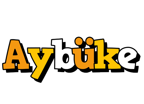 Aybüke cartoon logo