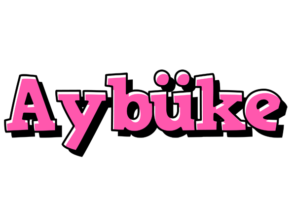 Aybüke girlish logo