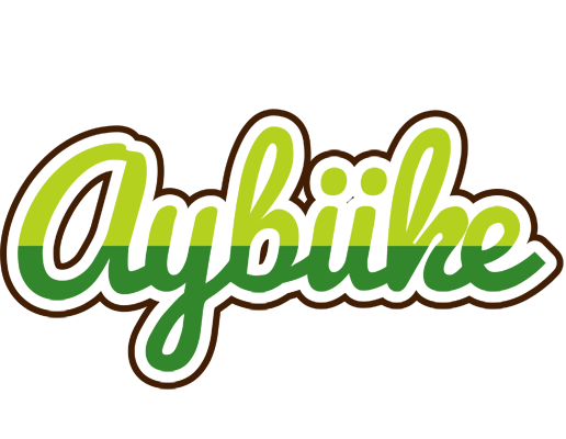 Aybüke golfing logo