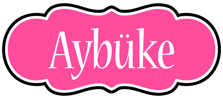 Aybüke invitation logo