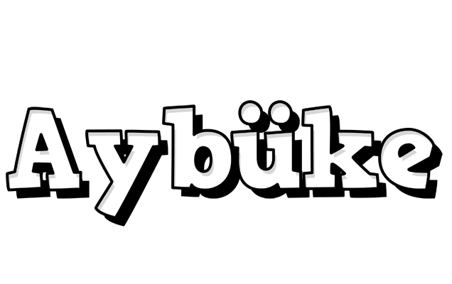 Aybüke snowing logo