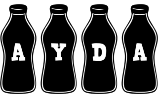 Ayda bottle logo