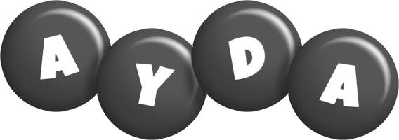Ayda candy-black logo