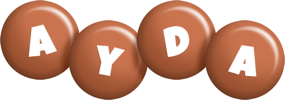 Ayda candy-brown logo