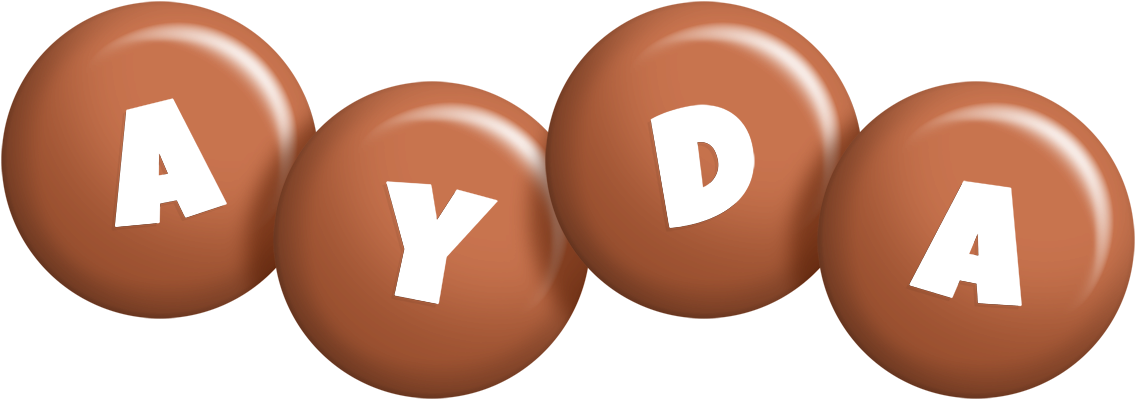 Ayda candy-brown logo