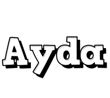 Ayda snowing logo