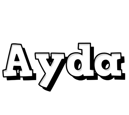 Ayda snowing logo