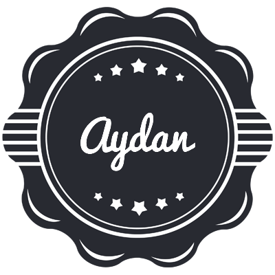 Aydan badge logo