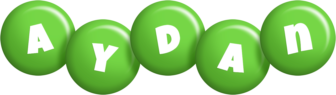 Aydan candy-green logo
