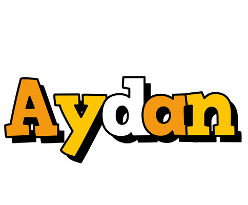 Aydan cartoon logo