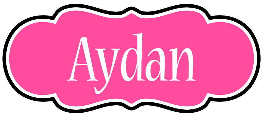 Aydan invitation logo