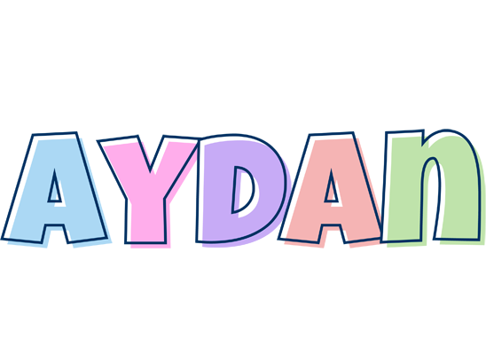 Aydan pastel logo