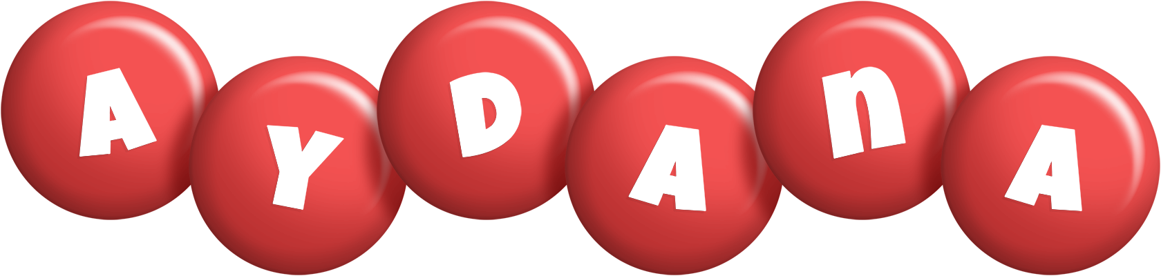 Aydana candy-red logo