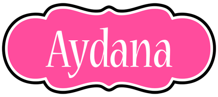 Aydana invitation logo